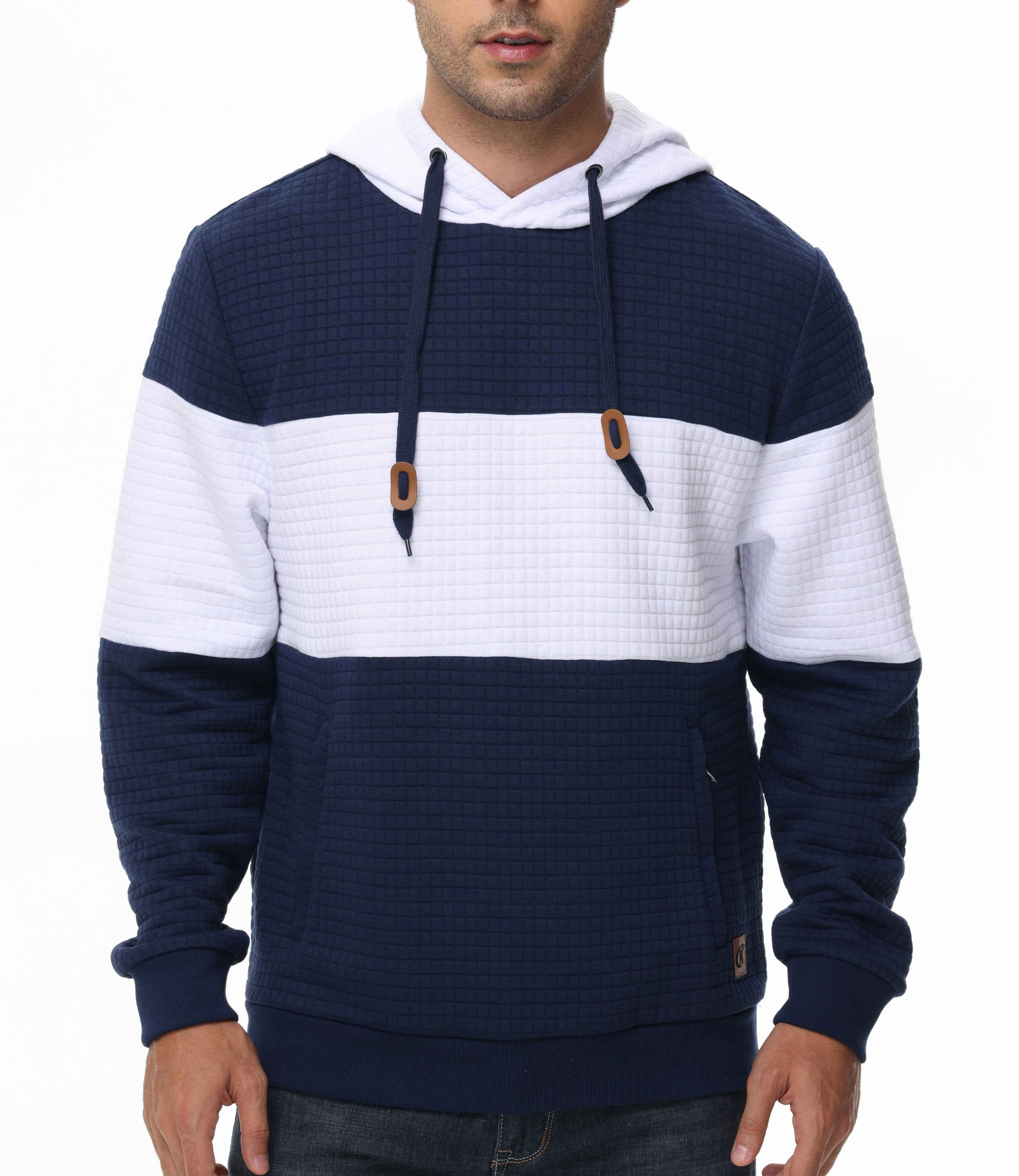 Tyhengta Mens Hooded Sweatshirt With Zipper Pocket