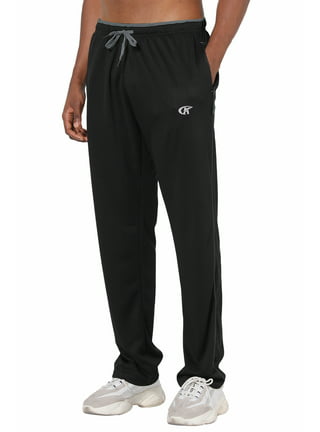 XFLWAM Sweatpants for Men Men's Active Basic Jogger Fleece Joggers Pants  Men Outdoor Pocket Drawstring Solid Color Sports Sweatpants Gray L - Walmart .com