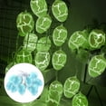 thumbnail image 1 of Tyidzon 10 LED String Lights Easter Egg Lights 59 Inch Easter Lights String for Home Table Tree Mantel Party Decor, Indoor String Lights Green, 1 of 3