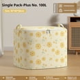 thumbnail image 1 of Tyidzon 100L Storage Bags with Zipper, Space Saving Moving Boxes, Foldable Moving Organizer Bags for Comforters, Clothes, Blankets(20"L x 16"W x 20" H), 1 of 4