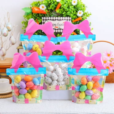 Tyidzon 18Pc Easter Eggs Small Decorative Foam Eggs Colorful Eggs Ornaments for Easter Craft Home Decor, 1 X 1.5 Inch