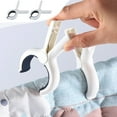 thumbnail image 1 of Tyidzon 2Pc Clothes Pins Heavy Duty Towel Clips for Beach Chairs Windproof Plastic Clothespins Non Slip Beach Towel Clips for Clothes, Towel, Photos, Curtain, Blanket, 1 of 6