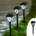 thumbnail image 1 of Tyidzon 2Pc Solar Lights Outdoor Waterproof Dusk to Dawn up to 10 Hrs Solar Powered Outdoor Pathway Garden Lights Auto On/Off, LED Landscape Lighting Decorative for Walkway Patio Yard, 1 of 8