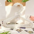 thumbnail image 1 of Tyidzon 3Pc Pearl Beaded Clothes Hanger Mini Pearl Beads Small Clothes Hangers with Ribbon Standard for Kids Baby Children Pet Dog, 1 of 6