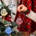 thumbnail image 1 of Tyidzon 4PCS Christmas Lollipop Ornaments- Lollipop Hanging Ornaments- Candy Christmas Ornaments for Xmas Tree Party Decorations, 1 of 7