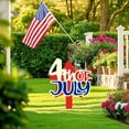 thumbnail image 1 of Tyidzon 4th of July Decorations Patriotic Garden Stakes Vintage Lawn Yard Sign for Independence Day Home Outside Lawn Porch Decor, 1 of 5