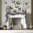 thumbnail image 1 of Tyidzon 6FT Halloween Garland Artificial Rattan Vines Flexible Hanging for Halloween Thanksgiving Fall Wedding Party Decor, 1 of 7
