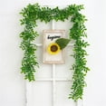 thumbnail image 1 of Tyidzon Artificial Vines Ivy Garland 71" Fake Vine with Silk Green Leaves Eucalyptu Garland Faux Hanging Plants for Bedroom Wall Party Wedding Arch Apartment Room Home Decor, 1 of 9