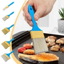 Tyidzon Basting Brush, W/4.3" L/8.5", Heat Resistants Baster Brush for Baking, Grilling, Slathering Oil, BBQ, Marinade, Dishwasher Safe