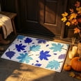 thumbnail image 1 of Tyidzon Bathroom Rug, Soft Absorbent Maple Leaf Bath Mat, Floor Mat with Non-Slip Rubber Backing 23.6 x 15.8 in, 1 of 6