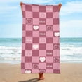 thumbnail image 1 of Tyidzon Beach Towel, Sand Free, Light Weight, Travel Friendly Soft Absorbent Beach Towels, Quick Dry Towels for Swim Bath Camping Pool, 1 of 3