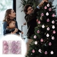 thumbnail image 1 of Tyidzon Christmas Ball Pink Ornaments for Christmas Decorations - Shatterproof Christmas Ornaments for Holiday, Wreath & Party Decorations 24Pc, 1 of 6