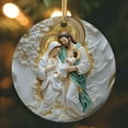 thumbnail image 1 of Tyidzon Christmas Decorations Nativity Scene Ornaments, Unique Birth of Jesus Decor Gifts, Nativity Christmas Ornaments for Christian, Family, 1 of 7