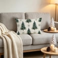 thumbnail image 1 of Tyidzon Christmas Pillow Covers 12 x 20 inch Xmas Tree Decorative Throw Pillow Covers, Soft Pillowcases Cushion Case for Couch Holiday Party Decor, 1 of 8