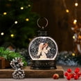 thumbnail image 1 of Tyidzon Christmas Snow Globe Christmas Tree Santa Claus Pattern Snow Globes, Handheld Small Oil Lamps Tabletop Decorations, Snowglobe for Christmas Decorations, 1 of 6