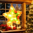 thumbnail image 1 of Tyidzon Christmas Window Lights Christmas Star Lights with Suction Cup, Battery Operated Window Lights for Wall Door Indoor Outdoor Home Decor, 1 of 5