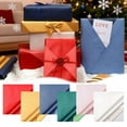 thumbnail image 1 of Tyidzon Christmas Wrapping Paper Roll, 17 Inch x 32.8 Feet Solid Color Gift Wrap for Christmas, Birthday, Wedding, Graduation Gifts, Parties, Diy Bouquet, 1 of 3