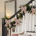 thumbnail image 1 of Tyidzon Christmas Wreath Bow for Christmas Tree, 12 Inch Bows Wreaths for Front Door for Xmas Wreaths Garland Gift Wrapping Wedding Decor, 1 of 6