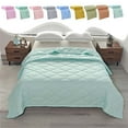 thumbnail image 1 of Tyidzon Cooling Comforter Lightweight Soft Quilt Breathable Comfortable Machine Washable Bed Blanket for Bed, Couch, 39x59 Inch, Gray, 1 of 9