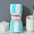 thumbnail image 1 of Tyidzon Coral Velvet Towels for Bathroom, Soft, Absorbent, Quick Drying Bathroom Towels, Shower Towels for Bathroom Easy to Wash 14x30 Inch, 1 of 2