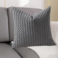 thumbnail image 1 of Tyidzon Decorative Throw Pillow Covers 18x18 Inch Soft Striped Pillow Case Modern Farmhouse Home Decor for Sofa Living Room Couch Bed, 1 of 6