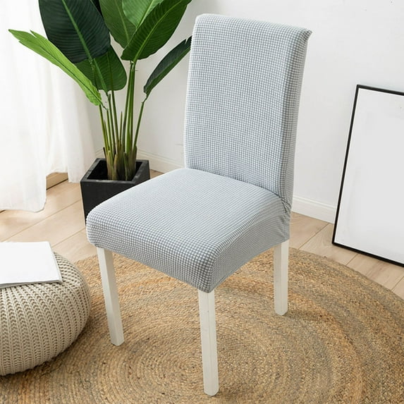 Tyidzon Dining Chair Slipcover, 6Pc High Stretch Removable Washable Chair Seat Protector Cover for Home Party Hotel Wedding Ceremony