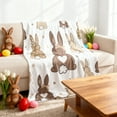 thumbnail image 1 of Tyidzon Easter Throw Blanket Double Sided Easter Eggs Fuzzy Blanket Colorful Easter Soft Flannel Decor for Cute Happy Gift Bed Sofa Couch Chair Home Decor, 39 X 51 Inch, 1 of 6