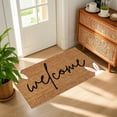 thumbnail image 1 of Tyidzon Easter Welcome Door Mat, Outdoor Spring Rabbit Door Mats, Front Door Rugs Non Slip Floor Mats Porch Entryway Indoor Outdoor, 1 of 6
