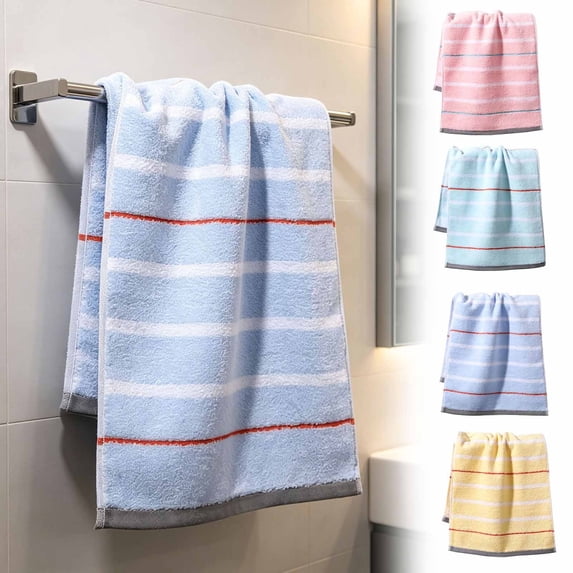 Tyidzon Face Towels Soft Absorbent Hand Towels, Quick Dry Cotton Washcloths Set for Bathroom Home, 14 x 28 Inch