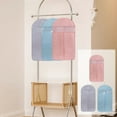thumbnail image 1 of Tyidzon Garment Bags for Hanging Clothes Gray Garment Covers, Transparent Window Garment Bag for Hanging Clothes Shirts, Coats, Dresses, L, 1 of 7
