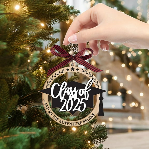 Tyidzon Graduation Ornaments Class of 2025 Graduation Decorations High School College Graduation Gifts, Grad Party Congratulations for Son, Daughter