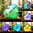 thumbnail image 1 of Tyidzon Heart Light up Pillow, 'I Love You' Pillows, Valentines Day, Birthdays, Anniversaries, I Love You Gifts Pink, 1 of 5