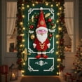 thumbnail image 1 of Tyidzon Merry Christmas Door Cover Christmas Hanging Banner 72 x 35 Inch Santa Door Cover Christmas Decorations for House Wall Door Winter Party Supplies, 1 of 9