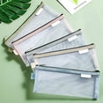 thumbnail image 1 of Tyidzon Mesh Pencil Pouch Clear Pencil Case Large Capacity Pencil Bags with Zipper, Pencil Case Pouch Storage Pens, Markers, Crayons Supplies (L), 1 of 5