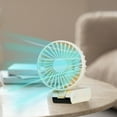 thumbnail image 1 of Tyidzon Mini Fan Handheld, Portable Fan Rechargeable Battery, 5 Speed Wind, Led Display, Personal Mini Travel Fan, Hand Held Fan USB Fan for Women, 1 of 6