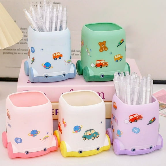 Tyidzon Pen Holder for Desk, Pencil Holder Writing Utensil Storage Organizer for Whiteboard, Blackboard, Kitchen, Locker, Home, Office