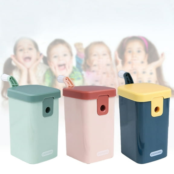 Tyidzon Pencil Sharpener Green, Manual Pencil Sharpener with Stronger Helical Blade to Fast Sharpen for Classroom, Home, Office, Artists