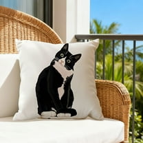 Tyidzon Pillow Covers 18x18 Holiday Animals Themed Modern Decorative Throw Pillow Covers Pillow Protectors Cushion Case Home Living Room Decor for Sofa Car, 18x18 Inch