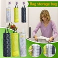 thumbnail image 1 of Tyidzon Plastic Bag Holder Hanging Folding Garbage Bags Organizer Trash Bags Holder Recycling Containers Plastic Waste Bag Storage for Kitchen, 1 of 2