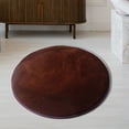 thumbnail image 1 of Tyidzon Round Area Rug Ultra Soft Solid Velvet Foam Carpet Non-Slip Comfy Circular Rugs for Living Room Boys Girls Nursery Room Home Decor, 1 of 3