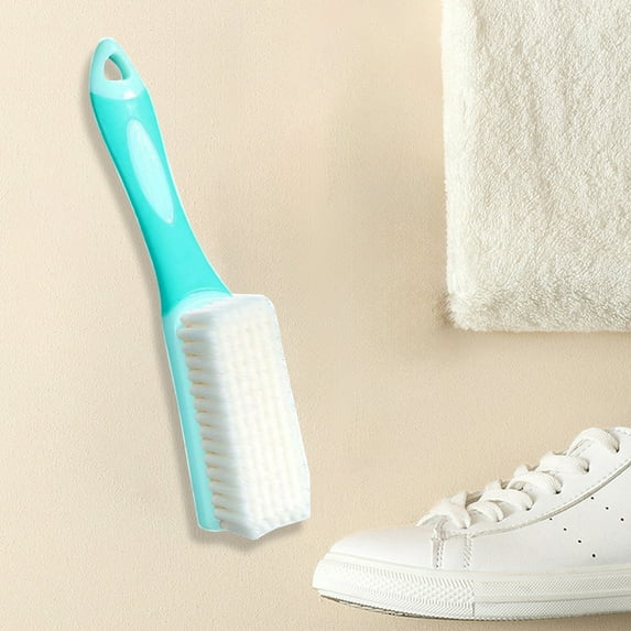Tyidzon Shoe Cleaning Brush, Shoe Brushes with Handled Soft Bristle Cleaning Brush Shoe Cleaner Brush Scrub Brush for Sneakers,Tennis,Canvas,White Shoes & More