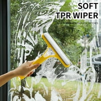 Tyidzon Shower Squeegee for Glass Doors, Easy Grip Handheld Squeegee for Shower Walls, Doors, Tub Surfaces, Windows, Mirrors & Vehicle Windshields