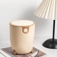 thumbnail image 1 of Tyidzon Small Trash Can Plastic Desktop Trash Can with Lid, Tiny Waste Bin for Home, Office, Kitchen, Vanity Tabletop, Bedroom, Bathroom, 1 of 6