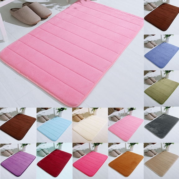 Tyidzon Soft Absorbent Bath Mat Non Slip Bathroom Rugs Quick Dry Washable Bathroom Rug for Home Bathroom Entrance Shower Floor 20 x 32 Inch