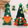 thumbnail image 1 of Tyidzon St. Patrick's Day Gnome Doll Pendant Irish Leprechaun Decorations Green Hat Dwarf Ornament, Holiday Table Home Decor for Irish Festival Party Supplies, 1 of 5