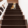 thumbnail image 1 of Tyidzon Stair Treads for Wooden Steps 30" x 8" Non-Slip Carpet Stair Treads, Stair Runner with Reusable Adhesive for Kids Elders and Dogs, 1 of 6