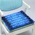 thumbnail image 1 of Tyidzon Summer Cooling Mat Reusable Ice Cushion Cool Ice Pillow Cushion Chair Pad, Pet Cushion, Summer Ice Pad for School Office Travel Home (14.17" x 14.17"), 1 of 6
