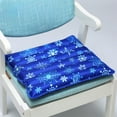 thumbnail image 1 of Tyidzon Summer Cooling Mat Reusable Ice Cushion Cool Ice Pillow Cushion Chair Pad, Pet Cushion, Summer Ice Pad for School Office Travel Home (14.17" x 14.17"), 1 of 6