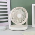 thumbnail image 1 of Tyidzon USB Desktop Fan with 3 Speed Settings Silent Adjustable Wind Direction Large Airflow Fan for Home Office Bedroom, 1 of 7
