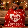 thumbnail image 1 of Tyidzon Valentine's Day Throw Blanket for Mom, Wife - Super Soft Light Weight Throw Blanket for Couch, Valentine Blankets and Throws, Valentine Day Gifts for Her, 1 of 6